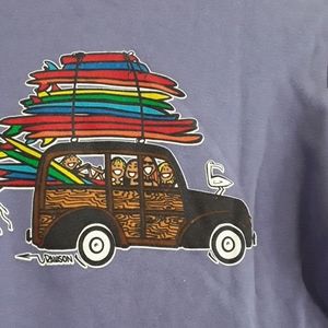 HoneyBuns surfer girl tee by Rawson